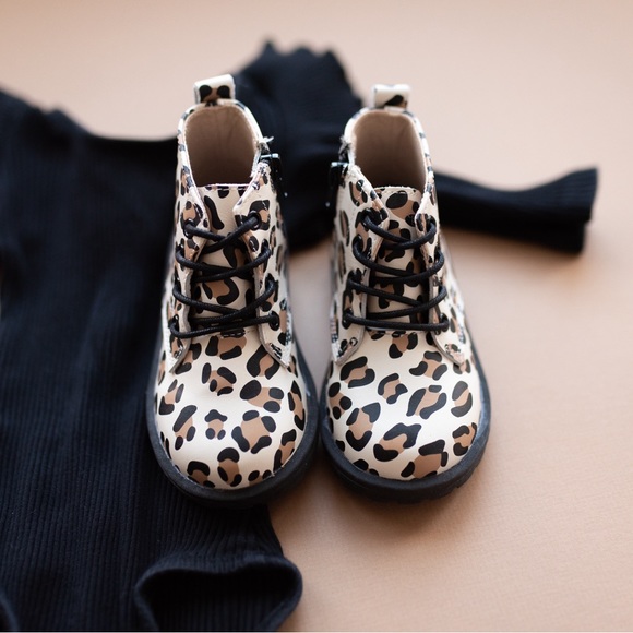 Combat Boots - Leopard - Picture 2 of 14
